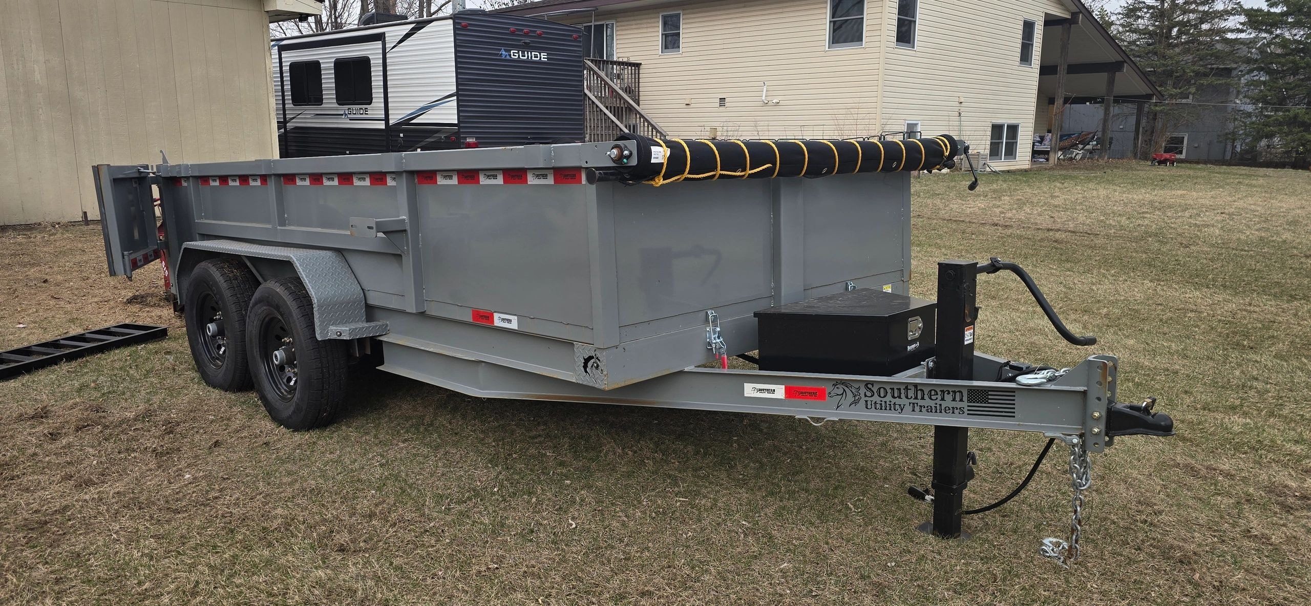7×14 Dump Trailer